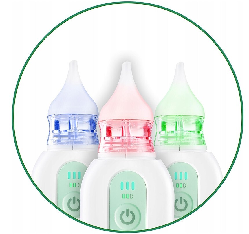 odsávačka s farebným podsvietením